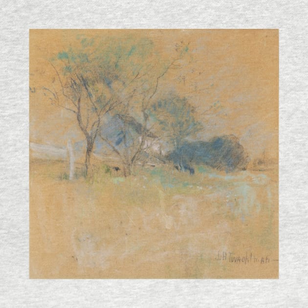 House and Tree by John Henry Twachtman by Classic Art Stall